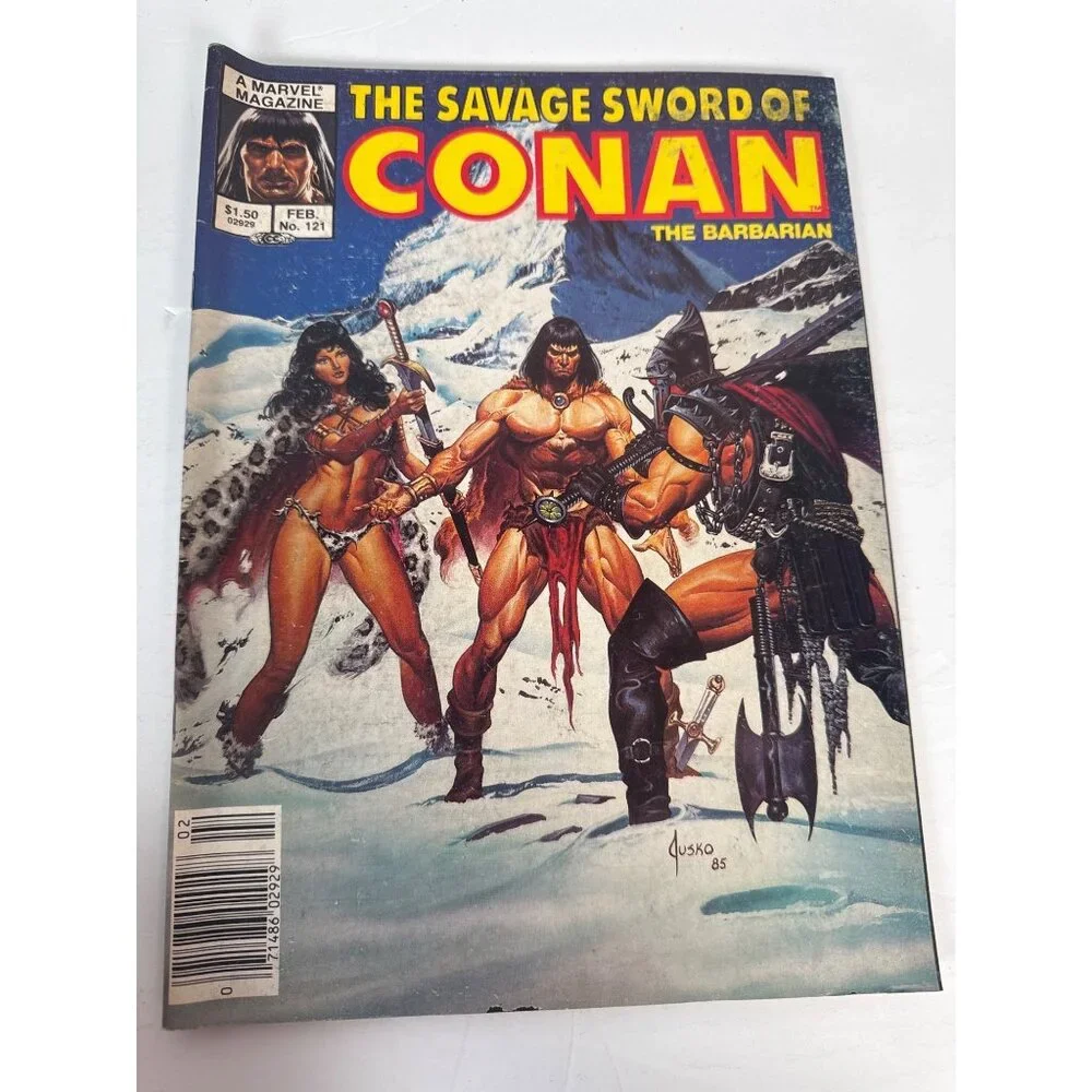 Savage Sword of Conan Marvel‎ Magazine Lot Conan Saga B&W Vintage